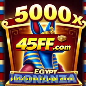 plataforma de jogo winmi